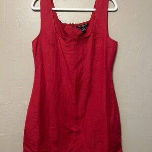 French Connection Vibrant Red Dress